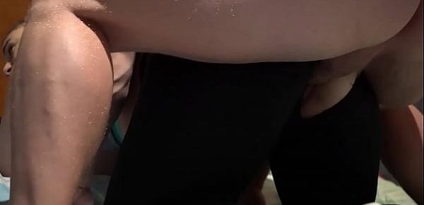  Jiggly Huge Ass Pawg Fucked Hard then Deep Painal Anal Creampie in White Ankles Socks